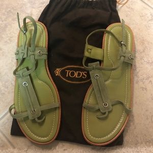 Tod's Leather Sandals